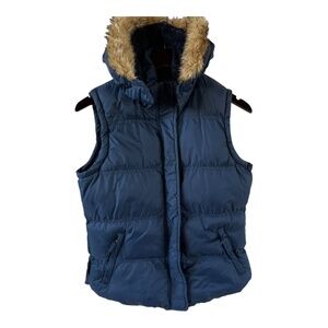 Mountain Essentials Women's Winter Vest, Blue, Size 8